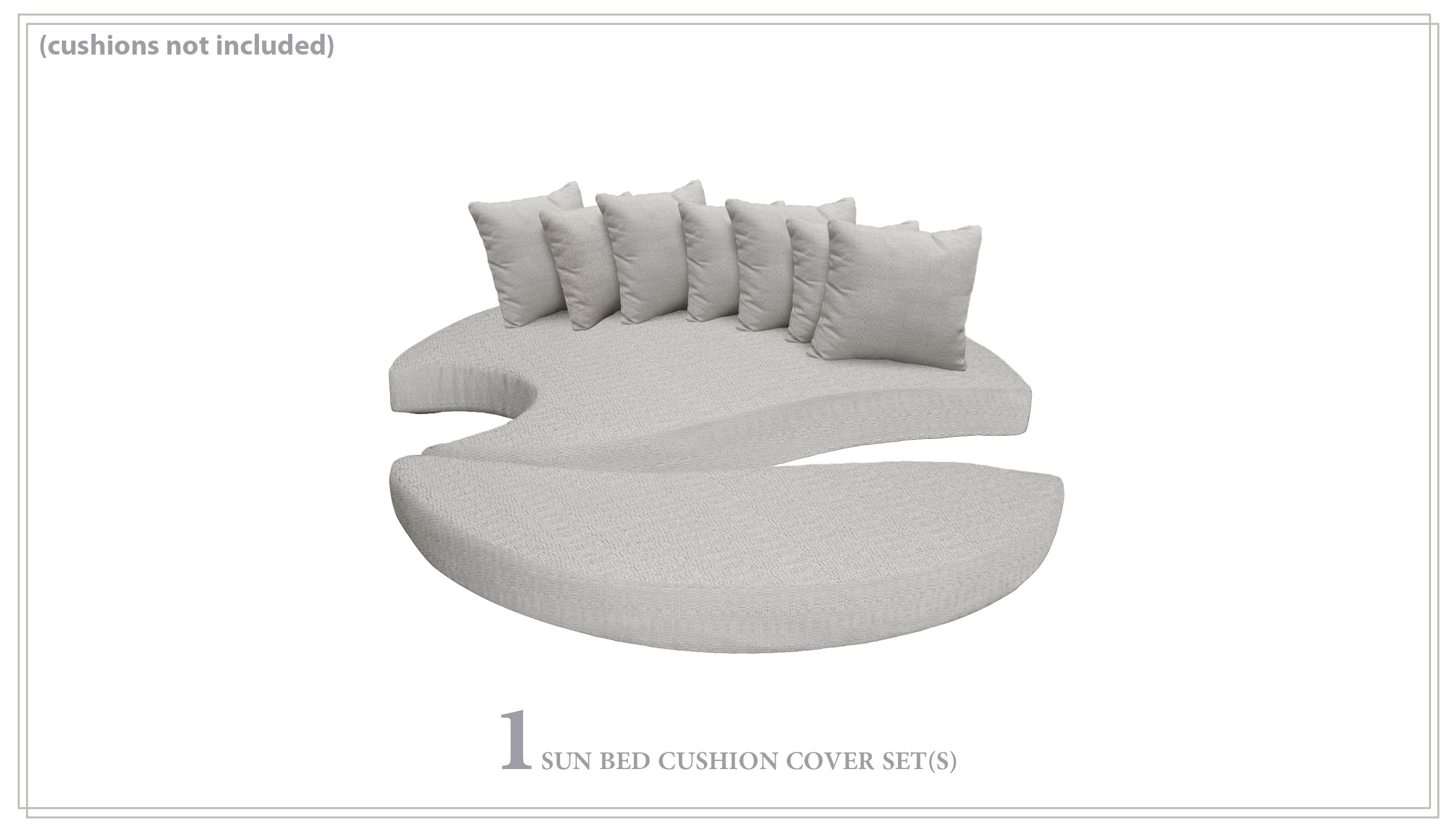 grey bed cushions