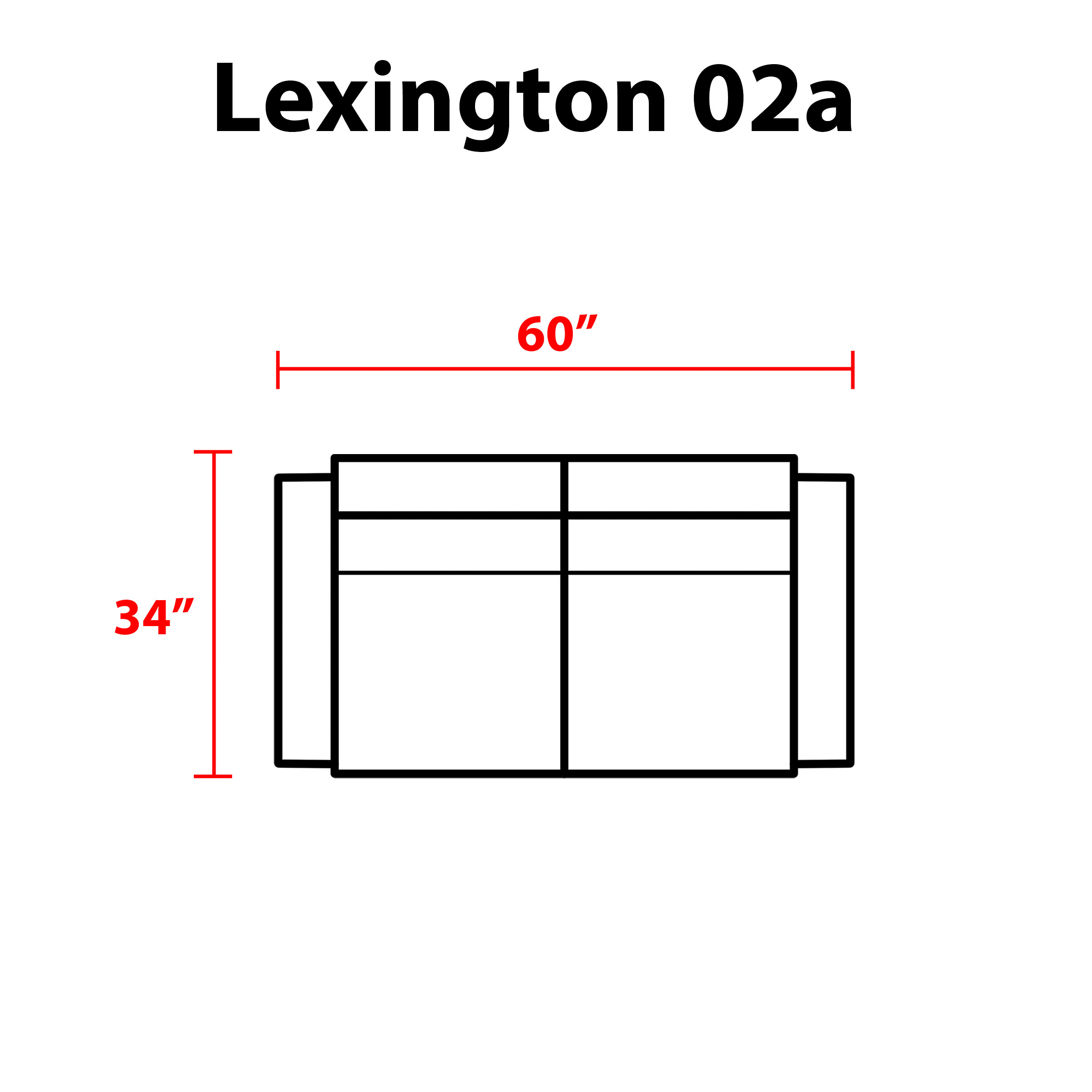 Lexington 2 Piece Outdoor Aluminum Patio Furniture Set 02a - TK Classics