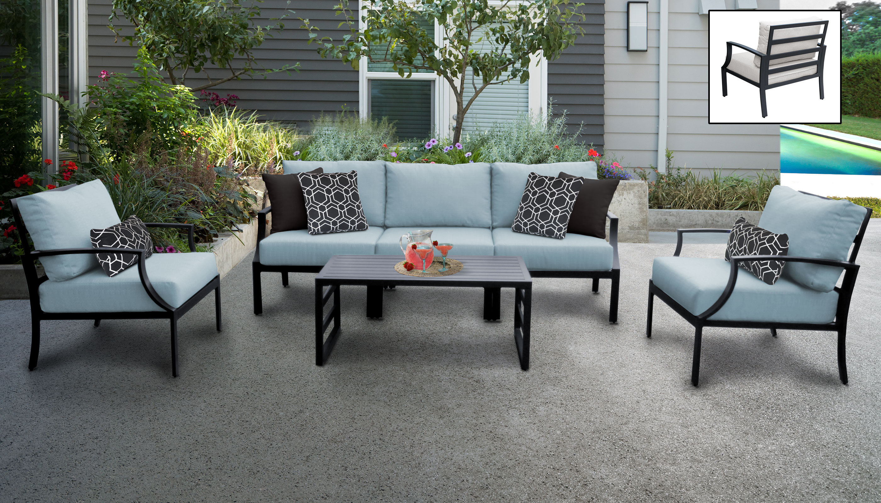 6 Piece Patio Furniture : Some patio dining sets can be shipped to you ...