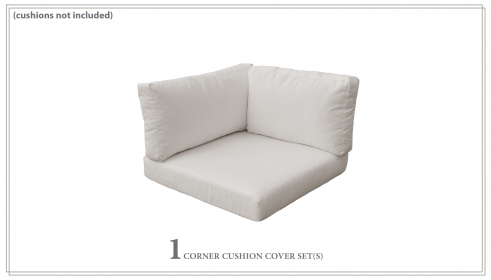 Covers for Corner Chair Cushions 4 inches thick - TK Classics
