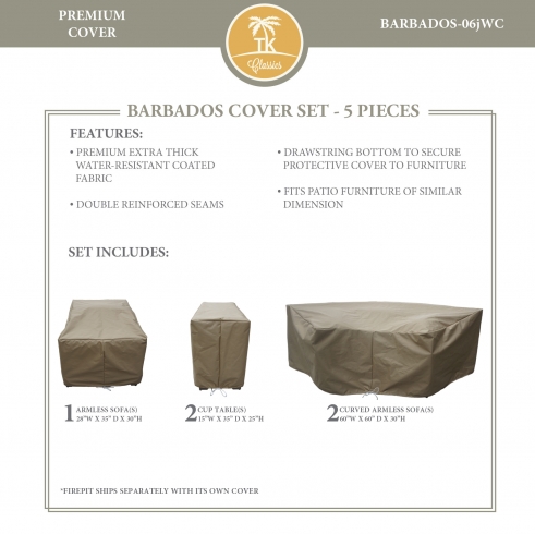 BARBADOS-06j Protective Cover Set - TK Classics