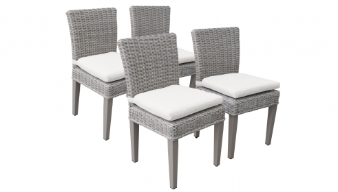 4 Coast Armless Dining Chairs - TK Classics