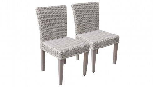 2 Coast Armless Dining Chairs - TK Classics