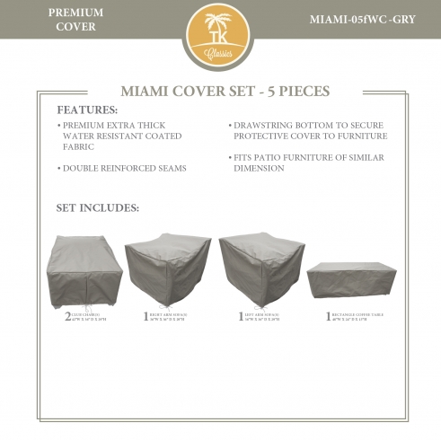 MIAMI-05f Protective Cover Set - TK Classics