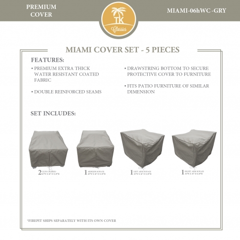 MIAMI-06h Protective Cover Set - TK Classics