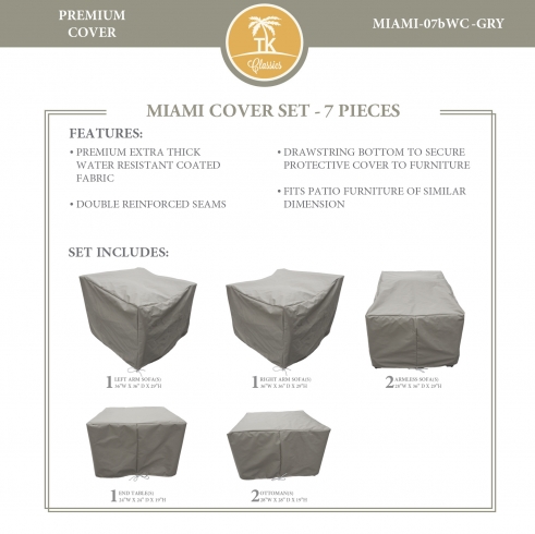 MIAMI-07b Protective Cover Set - TK Classics
