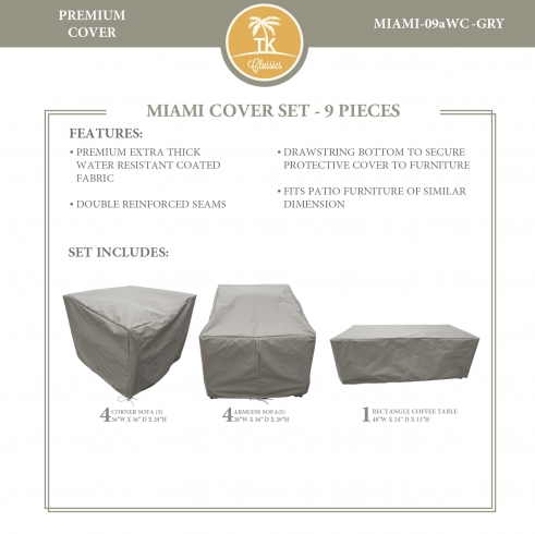 MIAMI-09a Protective Cover Set - TK Classics