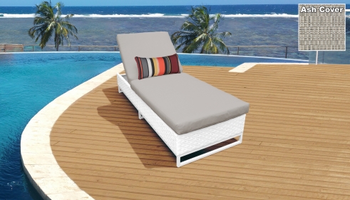 Miami Chaise Outdoor Wicker Patio Furniture - TK Classics