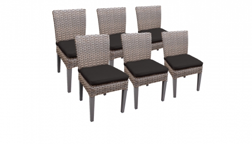 6 Monterey Armless Dining Chairs - TK Classics