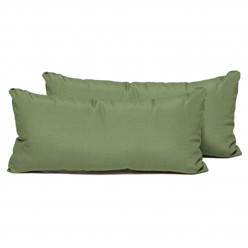 Cilantro Outdoor Throw Pillows Rectangle Set of 2 - TK Classics