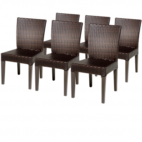 6 Napa Armless Dining Chairs - TK Classics