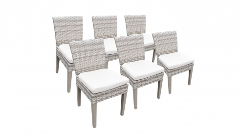 6 Fairmont Armless Dining Chairs - TK Classics