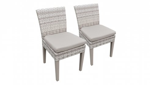2 Fairmont Armless Dining Chairs - TK Classics