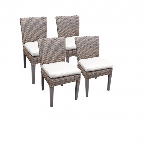 4 Oasis Armless Dining Chairs - TK Classics