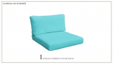 Covers for Chair Cushions 4 inches thick - TK Classics