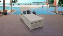 Coast Chaise Outdoor Wicker Patio Furniture - TK Classics