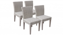 4 Coast Armless Dining Chairs - TK Classics