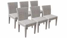6 Coast Armless Dining Chairs - TK Classics