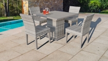 Fairmont Square Dining Table with 4 Chairs - TK Classics