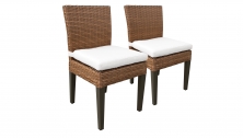 2 Laguna Dining Chairs Armless - TK Classics