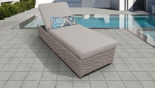 Monterey Chaise Outdoor Wicker Patio Furniture - TK Classics
