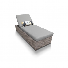 Oasis Chaise Outdoor Wicker Patio Furniture - TK Classics