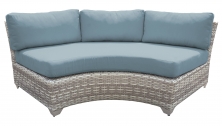 Fairmont Curved Armless Sofa