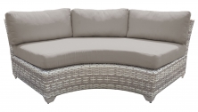 Fairmont Curved Armless Sofa