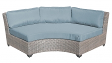 Florence Curved Armless Sofa