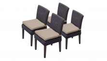 4 Venice Armless Dining Chairs - TK Classics