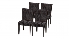 4 Venice Armless Dining Chairs - TK Classics