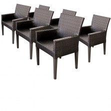 6 Napa Dining Chairs With Arms - TK Classics