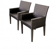 2 Napa Dining Chairs With Arms - TK Classics