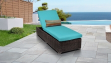 Venice Chaise Outdoor Wicker Patio Furniture - TK Classics